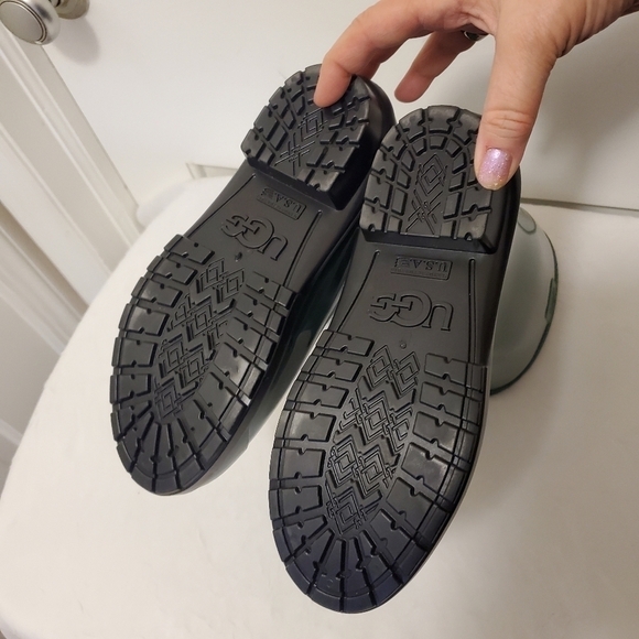 UGG Hunter Green Rainboots Size 6 - Picture 5 of 11